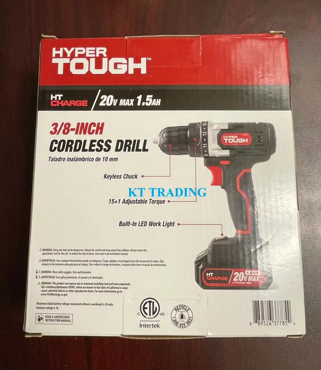 Hyper tough drill manual new arrivals