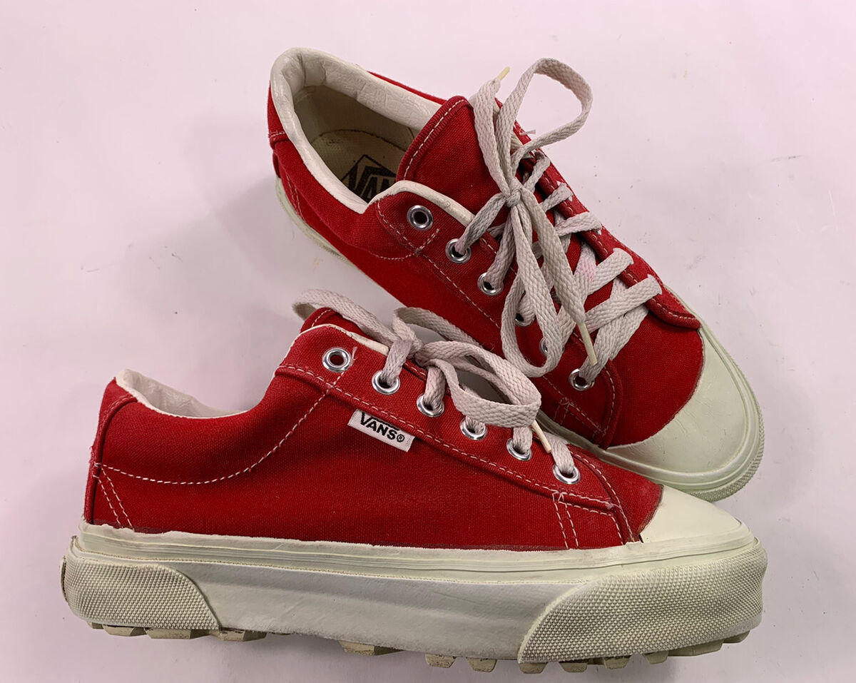 Vtg Vans Sneakers 80s 90s USA Made Shoes Skateboarding Lug Vtg Vans Sneakers 80s 90s USA Made Shoes Skateboarding Lug