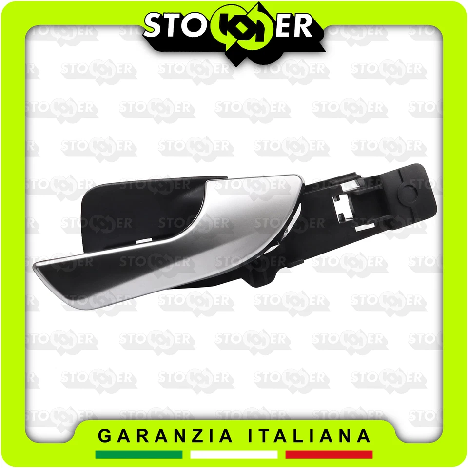 MANIGLIA INTERNA ANTERIORE LATO PASSEGGERO ALFA ROMEO GIULIETTA 940 SATINATA - Immagine 2 di 4