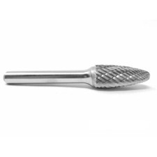 1Pc Double Cut Tungsten Carbide Burr Bur Cutting Tool Die Grinder Bit 1/4 Z0A6