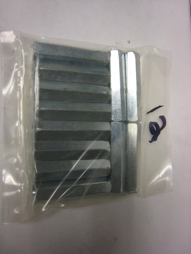 12 pcs 1/4" x 7/16" x 1-3/4" long THREADED ROD COUPLER STANDOFFS 1/4 -20 th