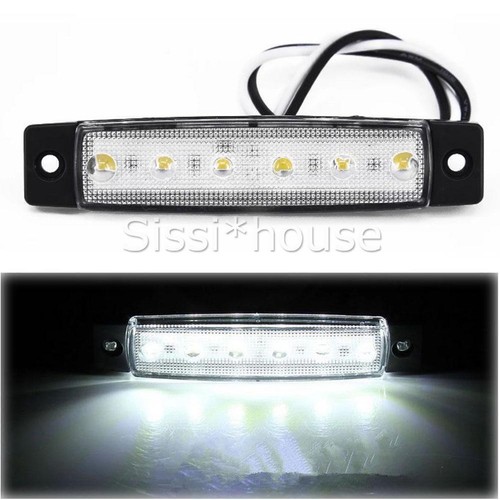 10X Marine Boat 6 LED Lamp White Cabin Deck Courtesy Light Stern Transom Lights - Picture 3 of 11