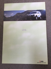 LADA NIVA 4WD & Cossack 4 WD  brochure 1993-95 in Excellent condition