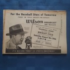Chicago Cubs Harry Wismer ABC Radio Wrigley Field 1946 All American BoysGame — photo 1