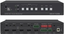 Kramer Electronics VS-411UHD 4x1 4K60 4:2:0 HDMI Auto Switcher - Good Condition