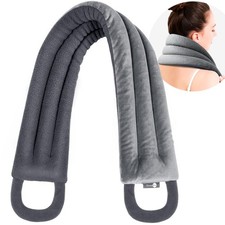 Microwave Heating pad Neck and Shoulders Back 33 5" microwavable Moist Grey