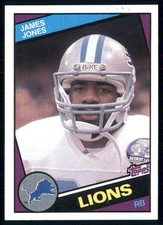 1984 Topps - James Jones #256 (RC)