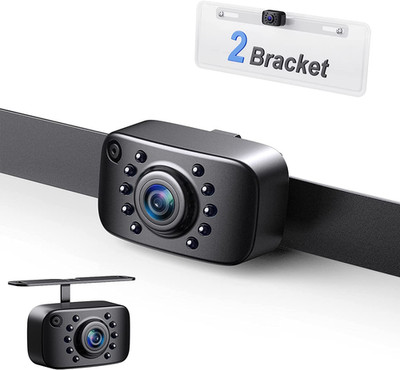 Erapta ERT01 HD Backup Camera Rear View License Plate Reverse Camera Universal f