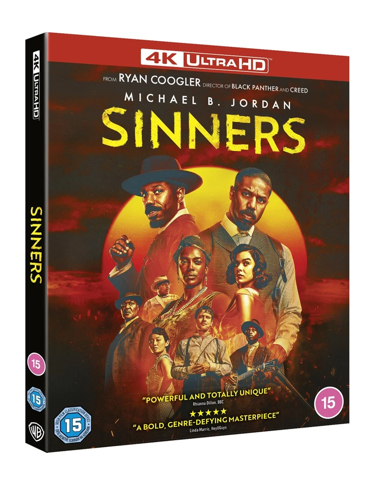 Sinners (4K UHD Blu-ray) Jayme Lawson Jack O'Connell Wunmi Mosaku Delroy Lindo - Image 2 of 2