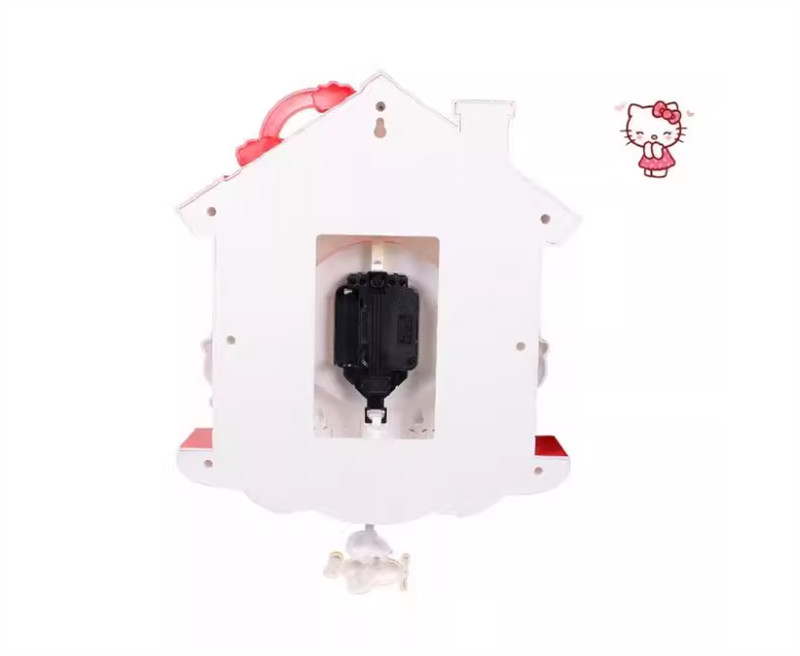 Orologio da parete My Melody Cinnamoroll Little Twin Stars Kawaii cartone animato decorazione casa foto 2