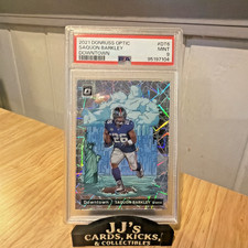 2021 Panini Donruss Optic Downtown Saquon Barkley Gold #DT-6 card