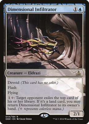 Dimensional Infiltrator - Normal MP MTG Oath of the Gatewatch