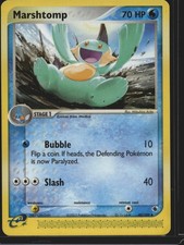 Pokémon TCG EX Ruby & Sapphire Marshtomp 40/109 NM on eBay
