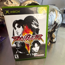 Namco SoulCalibur II Microsoft Xbox Complete Case Manual NTSC-U/C T Fighting