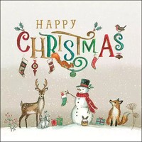 20 Papierservietten, Servietten Happy Christmas By Ambiente | Weihnachten