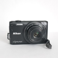 Nikon COOLPIX S6800 16.0MP Digital Camera - Black for sale online