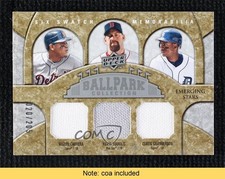2009 Ballpark Collection Miguel Cabrera Kevin Youkilis Curtis Granderson k4s