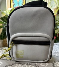 Fit & Fresh Leland Lunch Bag Box Soft Zipper Stretch White Machine Washable Zip