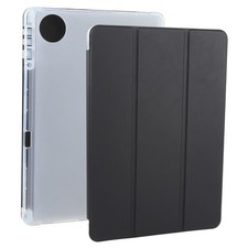 For Honor Pad 10 12.1 3-fold Clear TPU Smart Leather Tablet Case cover shell