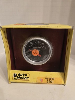 Auto Meter 3391 Sport-Comp Voltmeter Gauge Old Stock..but NEW Never Removed