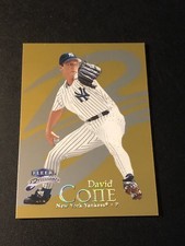 1999 Fleer Brilliants Gold /99 David Cone #78G