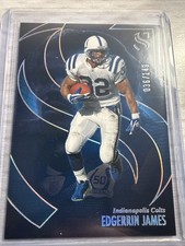 Panini 2025 Silhouette Edgerrin James Indianapolis Colts 25 Football Card