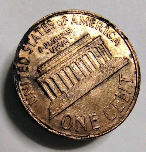 1992 D Lamination Error & Very Close AM & Doubling Lincoln Penny - Picture 10 of 18