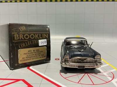 1:43 BROOKLIN MODELS BRK 66 1956 PACKARD PATRICIAN 4 DOOR SEDAN *ANTENNA BENT