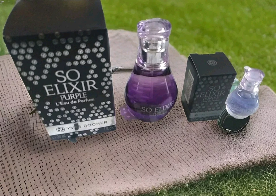 Eau de Parfum So Elixir Purple 30 Ml + 5ml Plein dans Leurs Boîte Yves Rocher