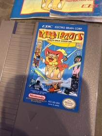Puss 'n Boots: Pero's Great Adventure Nintendo  NES Game With Manual !