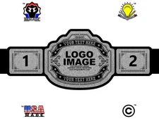 Custom Championship Title Belt Wrestling Wwe Handmade USA Customizable Commander