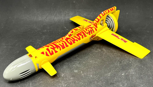 Air Hogs Air Pressure Powered Red Dawn Hydronaut Engine Sub Ylw - Vintage - Rare