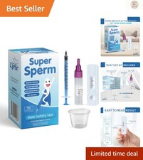 Super Sperm Check Kit: Monitor Fertility and Confirm Sperm Health Swiftly