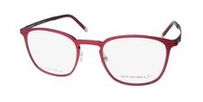 NEW MOREL RED WILL 90014C EYEGLASSES ALUMINIUM RG01 UNISEX RED FULL-RIM OVAL