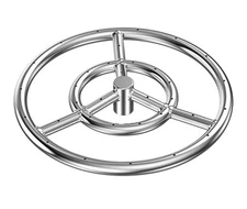 Skyflame 12" Round 304 Stainless Steel Fire Pit Burner Ring