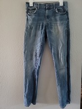Lucky Brand Jeans Boys 18 Blue Authentic Skinny Stretch Denim Adjustable Waist