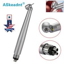 NSK Style Dental LED 45 Degree Surgical High Speed Handpiece Push Button 4 H AS