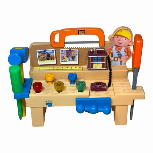 Rare 2006 Bob The Builder Can We Build It Electronic Tool Bench Tested (Read)