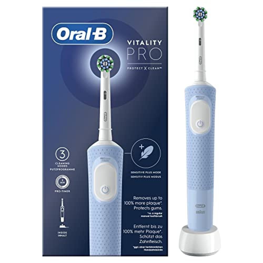 (TG. 1 unit  (Confezione da 1)) Oral-B Spazzolino Elettrico Ricaricabile Vitalit