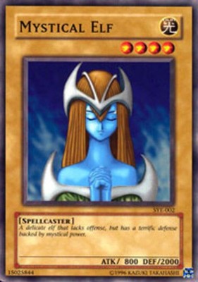 Mystical Elf - SYE-002 - Common - 1st Edition - Heavily Played