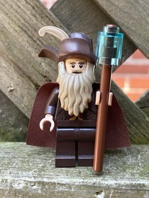 Lego LOTR The Hobbit Radagast The Brown Minifig 79014 With Rare Feather Piece