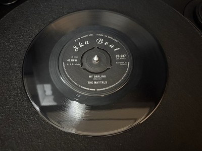 The Maytals My Darling / Best Friend UK 1966 Ska Beat 7  Vinyl Record VG+