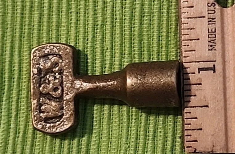 RARE Antique 1900s Weymann & Sons W & S Banjo Wrench Original Tuning Key Tool  - Image 4 of 4