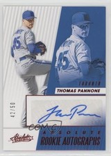 2019 Panini Chronicles Absolute Rookie Red 42/50 Thomas Pannone #ARA-TP Auto q2l