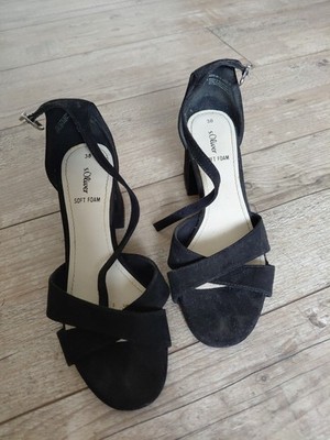 Damen Sandalen * Gr. 38 * Schwarz * S.Oliver * Sandaletten