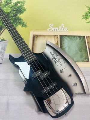 #ad US warehouse Axe Bass Gene Simmons 4 String Electric Bass Guitar Rosewood $302.10