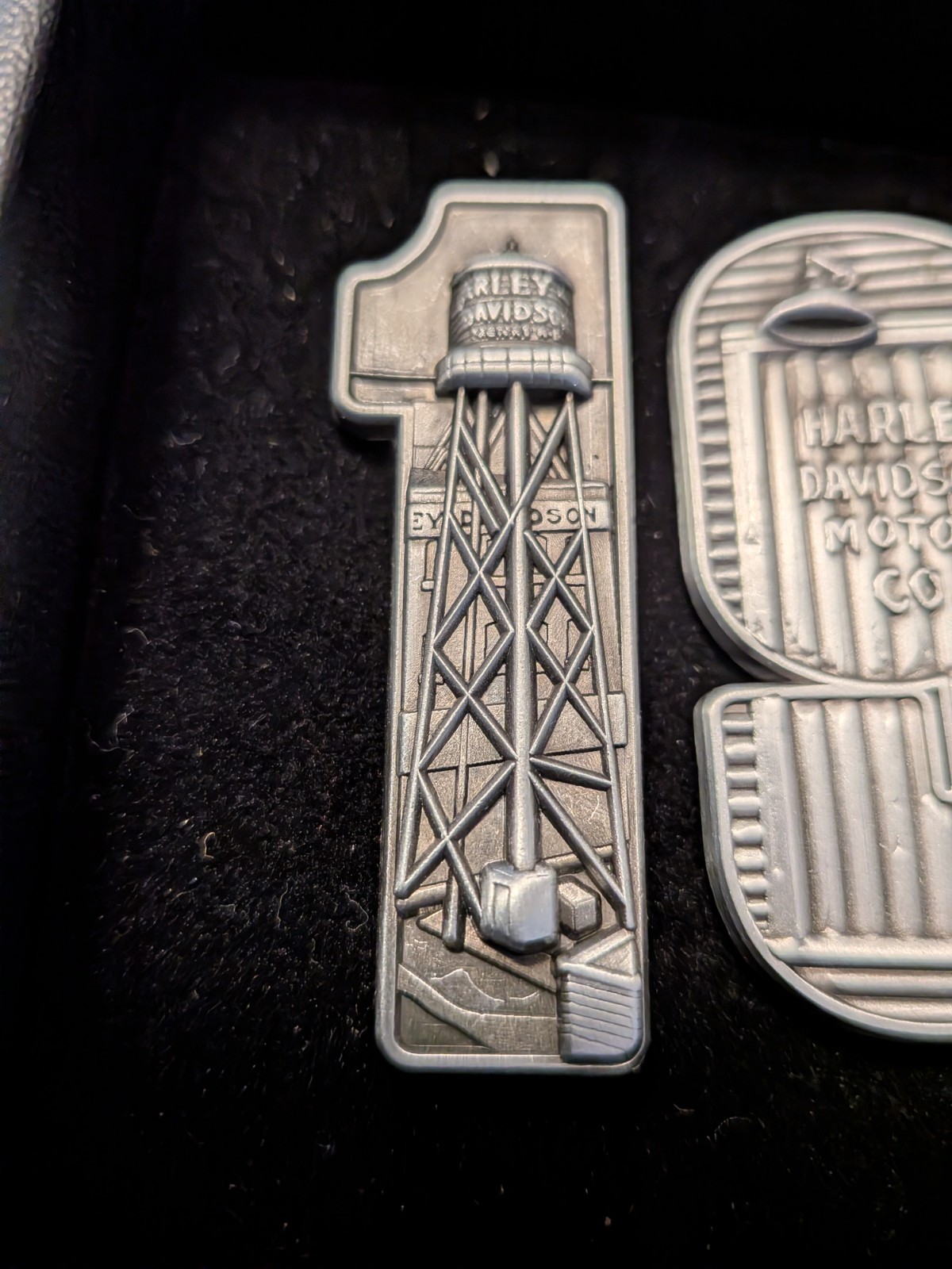 2014 Harley Davidson Museum 1903 Boxed Pin Set Limited Edition 1 Of 500