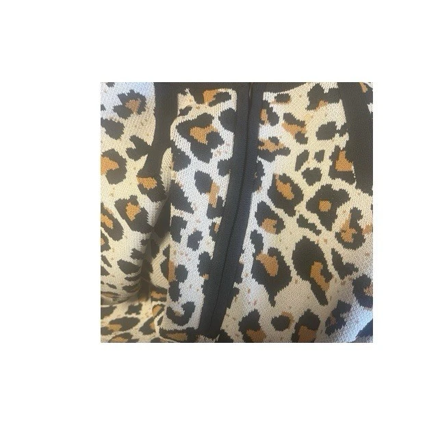 Calvin Klein Leopard Print Knit Sleeveless Dress - image 3 of 4