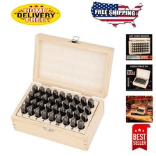 Compact 36-Piece Letter  Number Stamp Set - Ideal for Creative Personalization