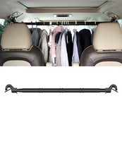 Car Clothes Hanger Bar Expandable 34" to 57", Heavy Duty Clothes Rack for Veh...